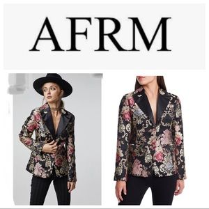 Jacket AFRM Mae Jacquard Tuxedo Blazer